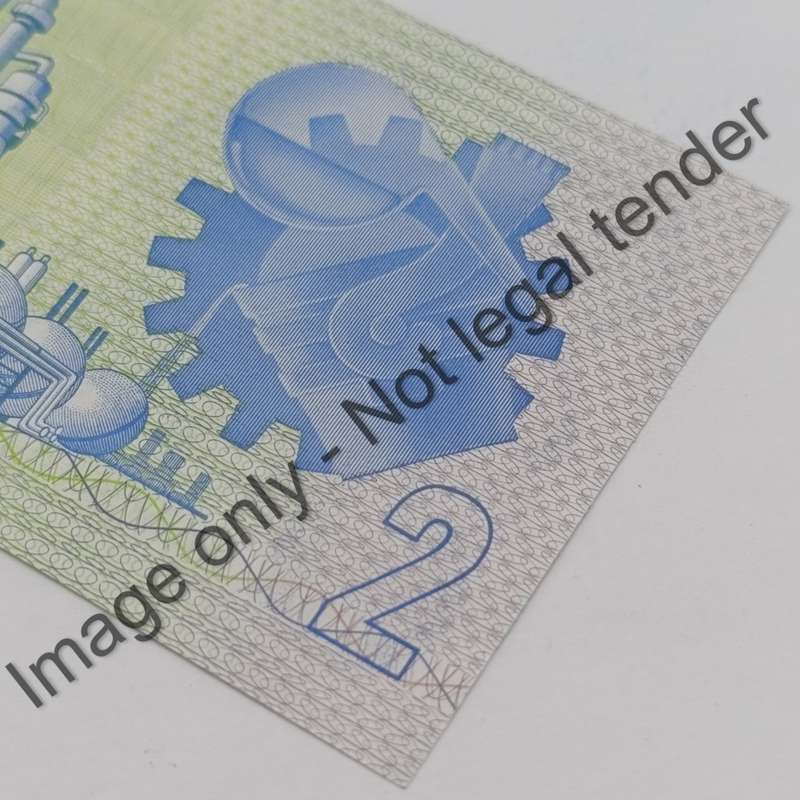 GPC de Kock 3rd issue Pair of consecutive numbered uncirculated R2 banknotes