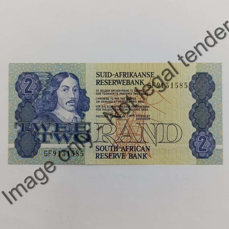GPC de Kock 3rd issue Pair of uncirculated R2 banknotes with consecutive numbers