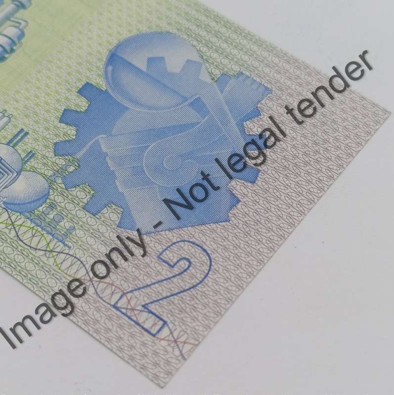 GPC de Kock 3rd issue Pair of uncirculated R2 banknotes with consecutive numbers