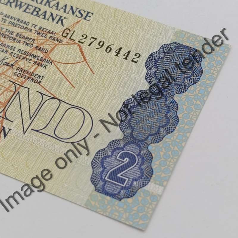 GPC de Kock 3rd issue Pair of uncirculated R2 banknotes with consecutive numbers
