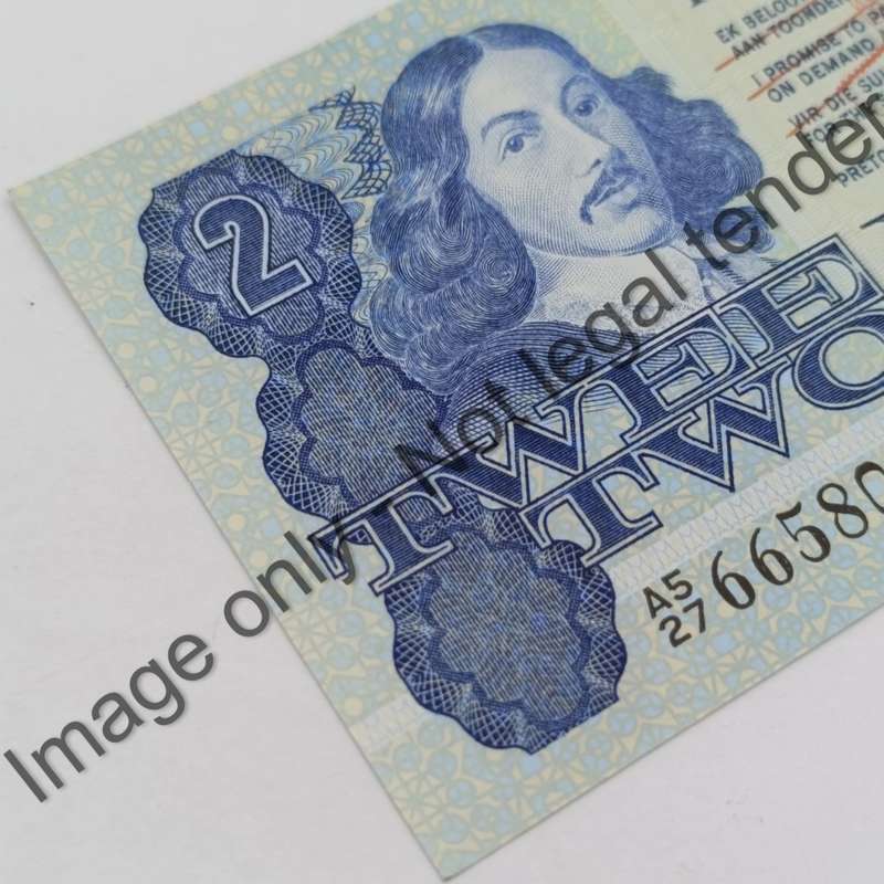 GPC de Kock 2nd issue Lot of 2 uncirculated banknotes with consecutive numbers A5/27