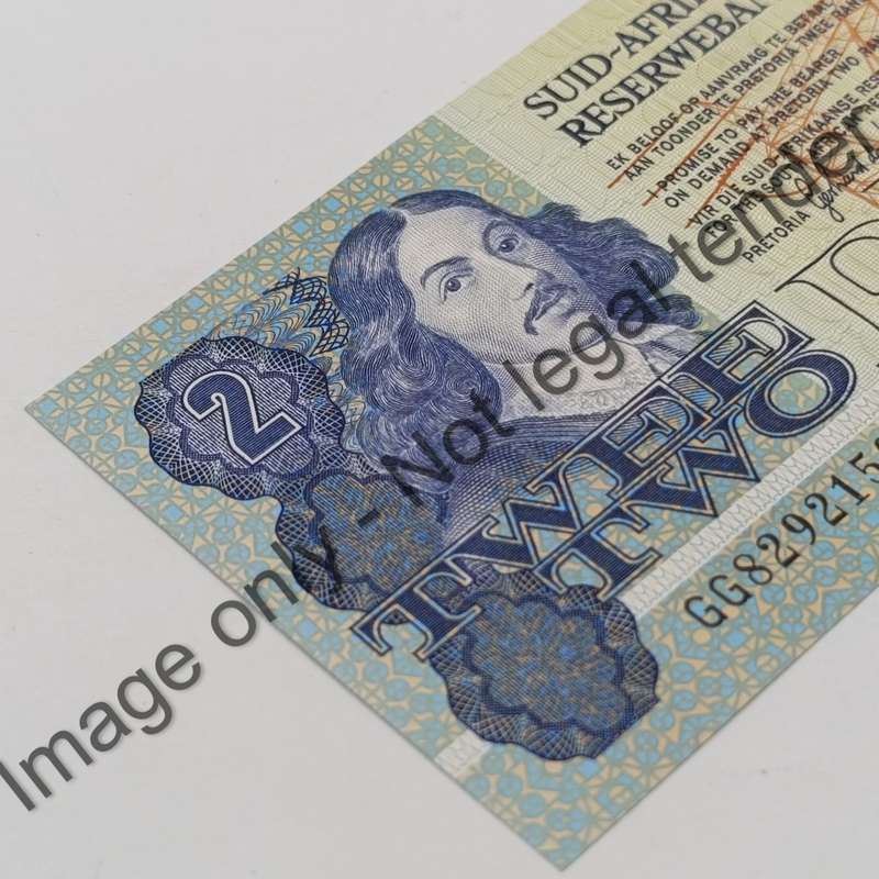 GPC de Kock 3rd issue R2 banknotes - pair with consecutive numbers - uncirculated
