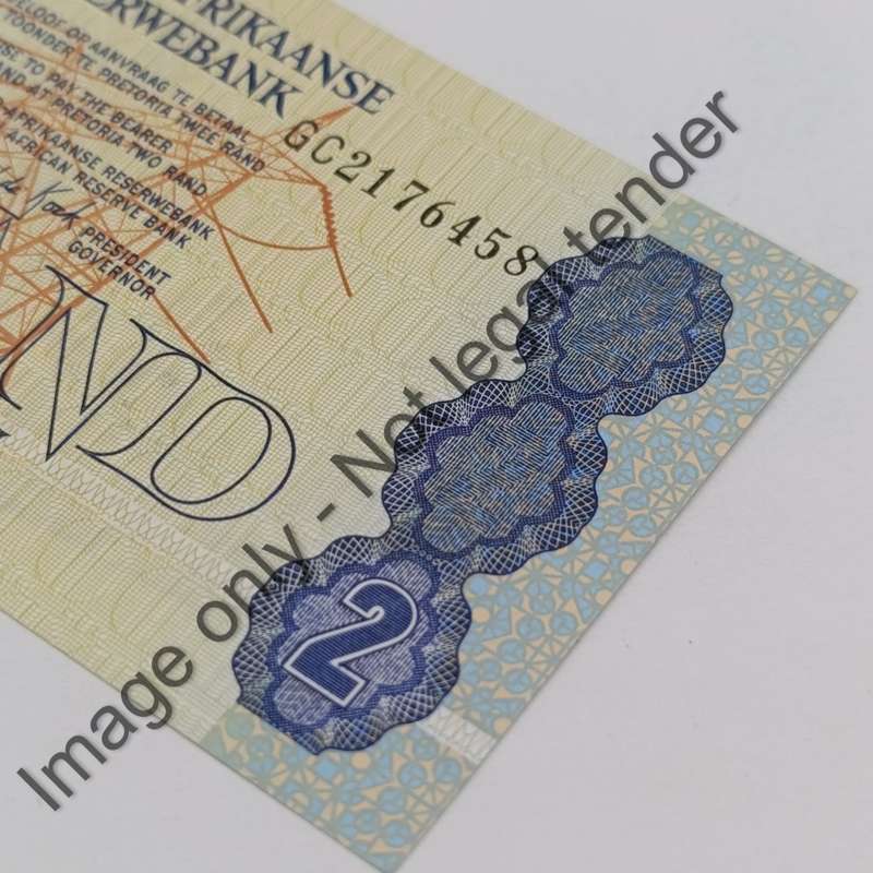 GPC de Kock 3rd issue Pair of uncirculated R2 banknotes with consecutive numbers