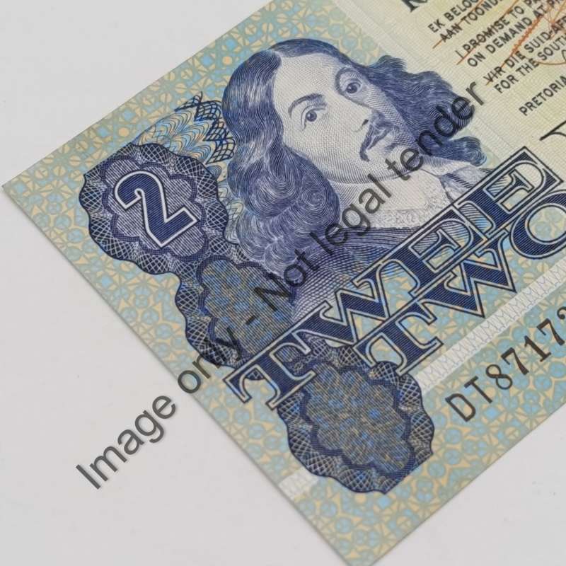 GPC de Kock 3rd issue Lot of 5 R2 banknotes with numbers ending in 00, 22, 33, 66, 77 uncirculated