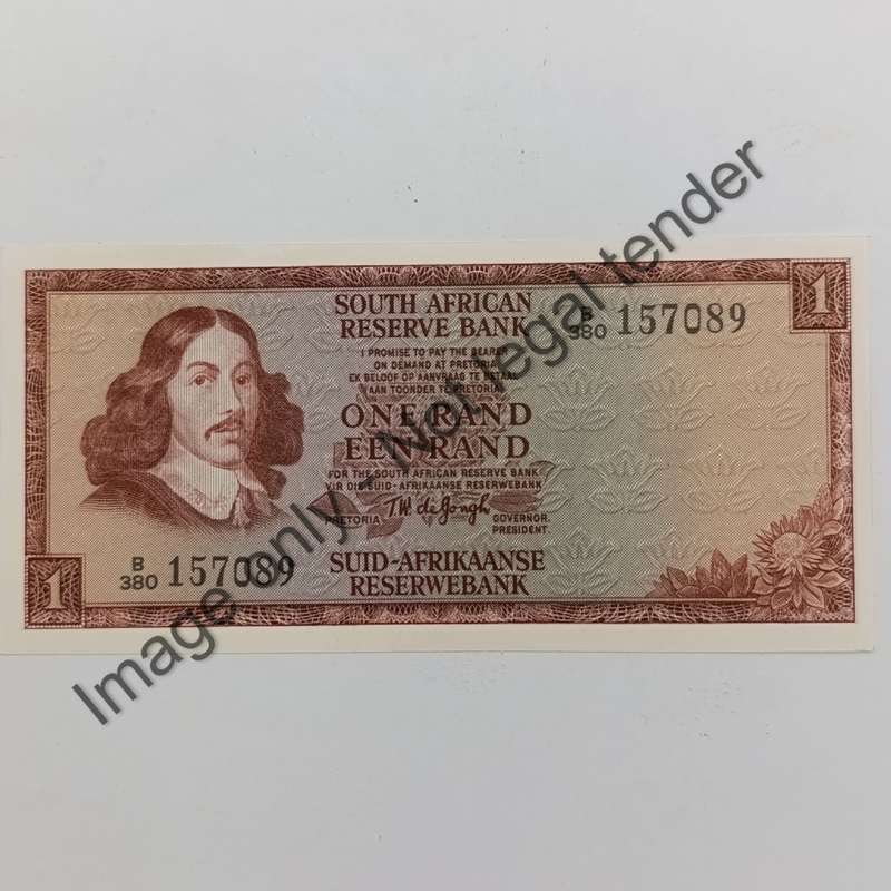 TW de Jongh 3rd issue Lot of 4 banknotes starting with 157 - uncirculated