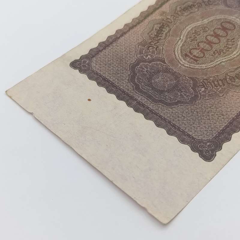 Banknotes Germany Reichs banknote 100000 Mark 1923