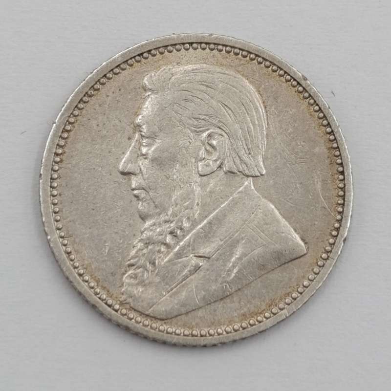 ZAR Paul Kruger 6d 1895 VF+