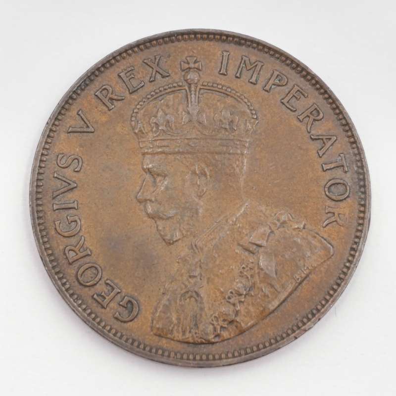 South Africa 1933 penny EF