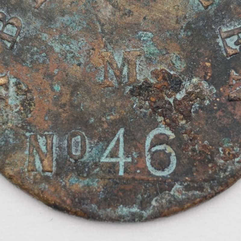 1946 Aberdeen Dog License token
