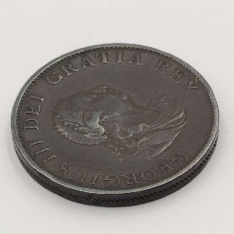 Great Britain 1799 half penny - George 3 - excellent! VF+ coin