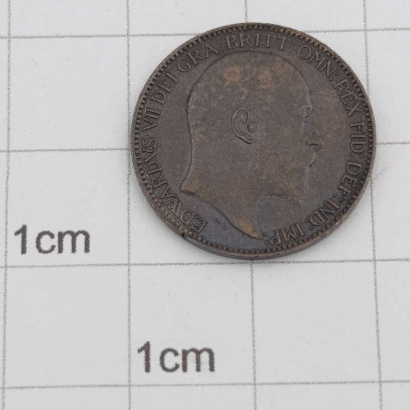 Int Britain 1902 Farthing AU Great Britain