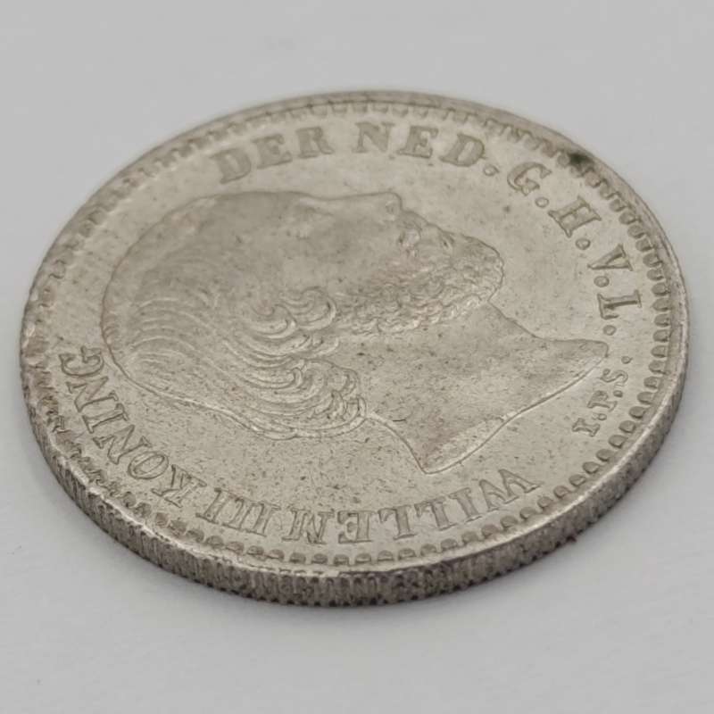 1884 Willem Netherlands 10 cent uncirculated
