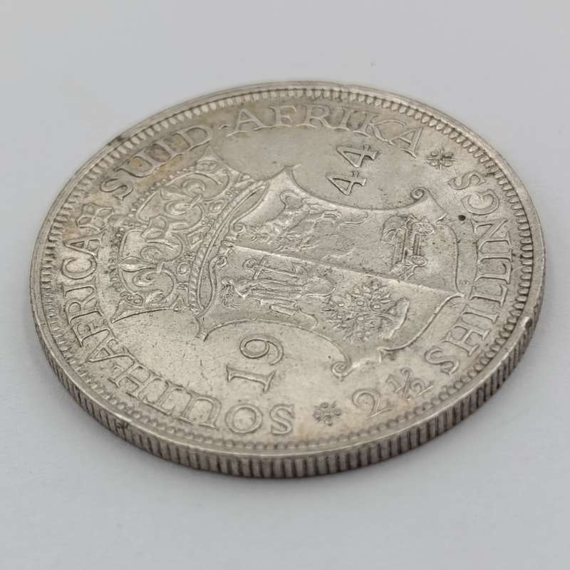 1944 South Africa half crown AU