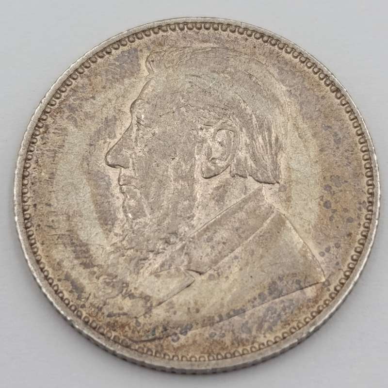 South Africa 1895 ZAR Kruger shilling VF+