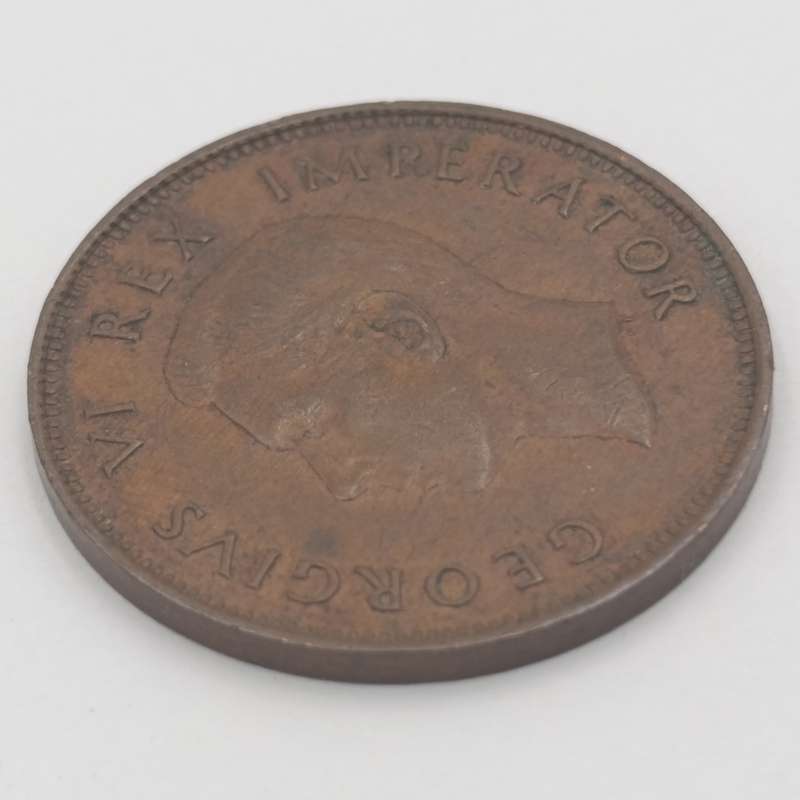 1946 SA Union half penny EF+