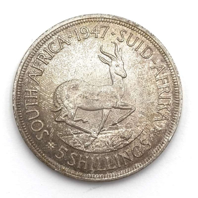 1947 SA Union Silver crown in excellent condition