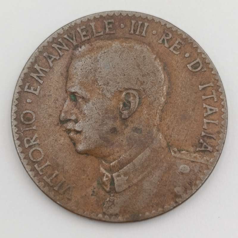 1910 Italian Somaliland 4 Bese copper coin