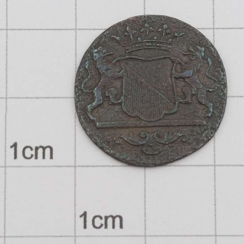 1765 Netherlands Stad Utrecht copper Duit