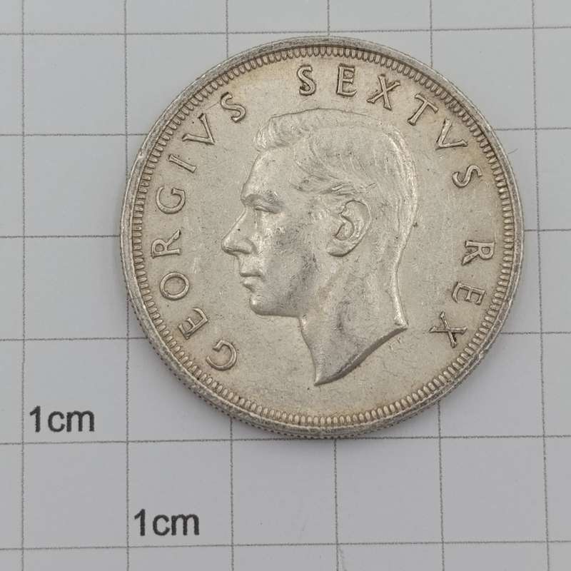 1950 Union Silver Crown - some mint lustre remaining