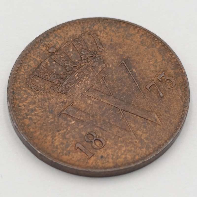 1873 Netherlands 1 cent - UNC