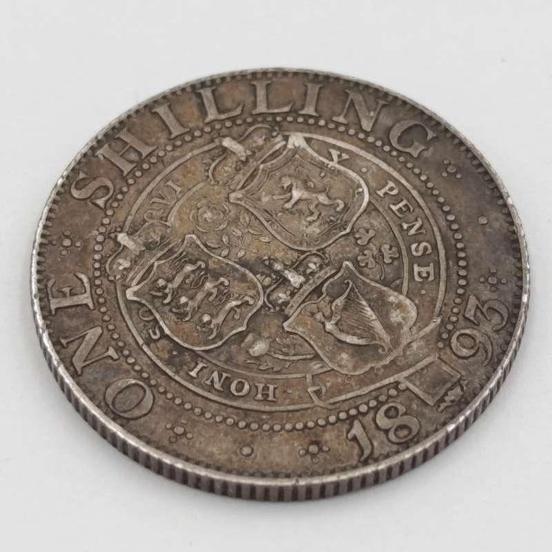 1893 Great Britain Shilling - XF