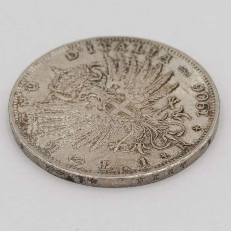 1906 Italy Lira - AU+