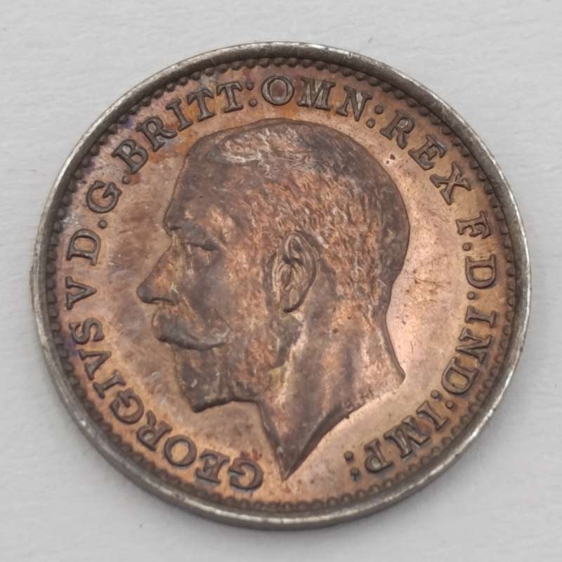 1918 Great Britain 2 pence proof