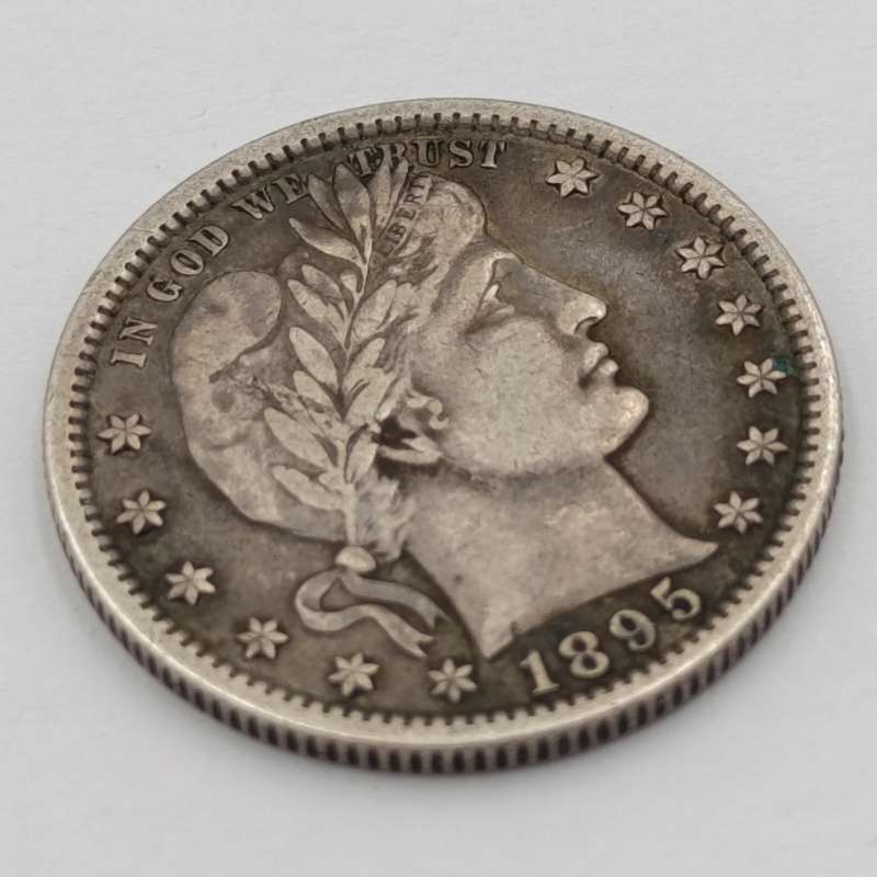 1895 United States of America 1/4 Dollar - XF