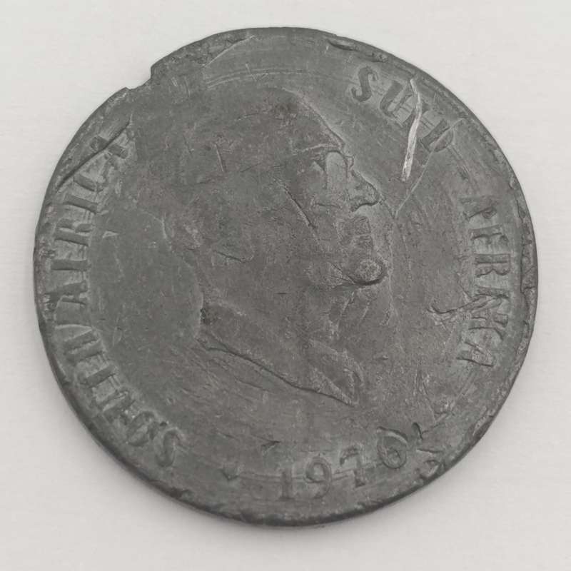 South Africa 1976 Prison money 50c counterfeit