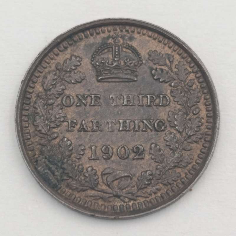 One third farthing 1902 - Edward 7 - AU