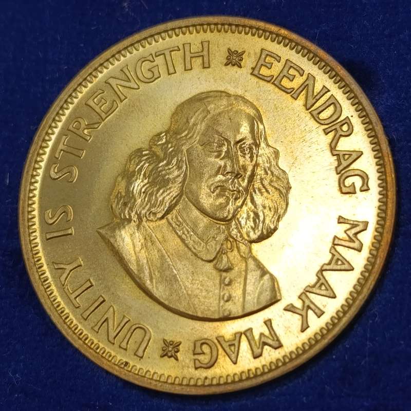 1963 South Africa Short proof set in long proof box