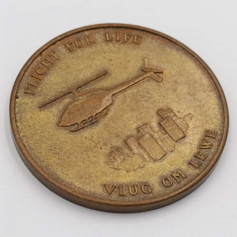 Lions International Flight for life foundation member medallion