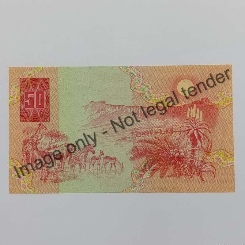 Gerhard de Kock R50 banknote - scarce BA series