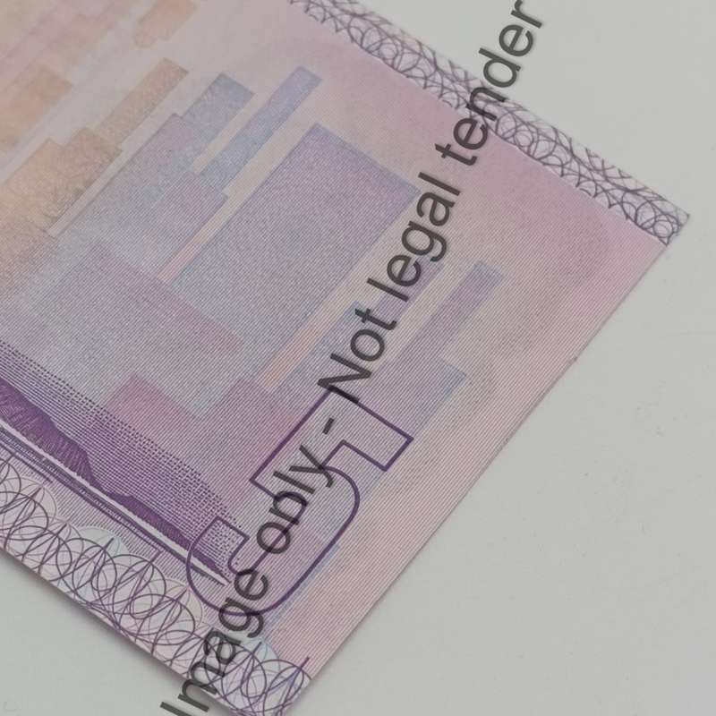 Banknotes SA GPC de Kock 2nd Issue Lot of 9 banknotes R5 with consecutive numbers - uncirculated
