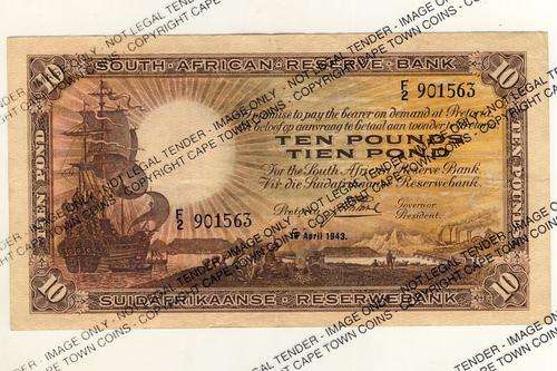 First issue 10 Pound note in aEF condition - excellent - very hard to get