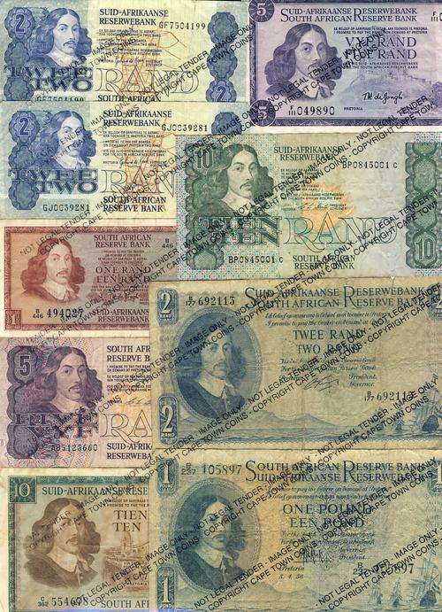 Lot of 30 old banknotes - as per scan - some good, some not so good - you bid per note to take all