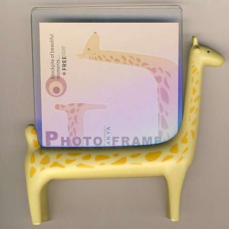 Giraffe Kiddies photo frame - as per scan