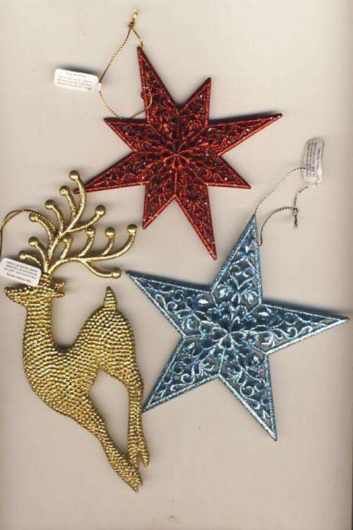 Three high class Christmas decorations @ CRAZY R1 start