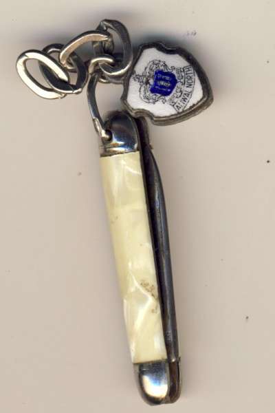 Miniature keyring Knife - as per scan