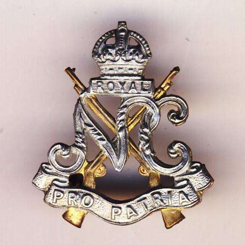 SA Royal Natal, carbineers, collar badge - as per scan