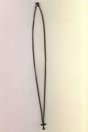 Small Cross pendant necklace as per scan