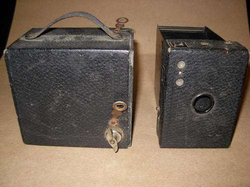 Kodak no.120 camera - old type - with original unused film