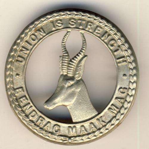 SA Army General service badge, large cap