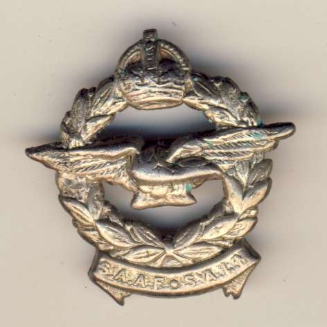 SA Air force collar badge