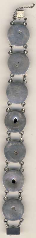 Antique SIAM Type silver bracelit as per scan
