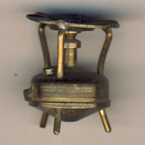 Niknaks - Miniature Brass Primus stove @@@ Crazy R1 Start