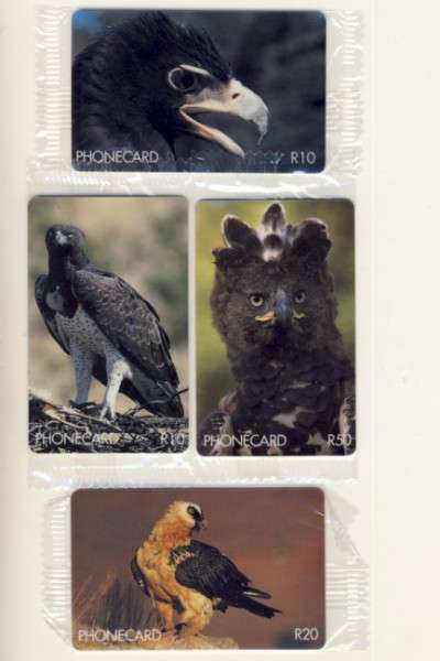 RSA R10 phonecards unused & sealed