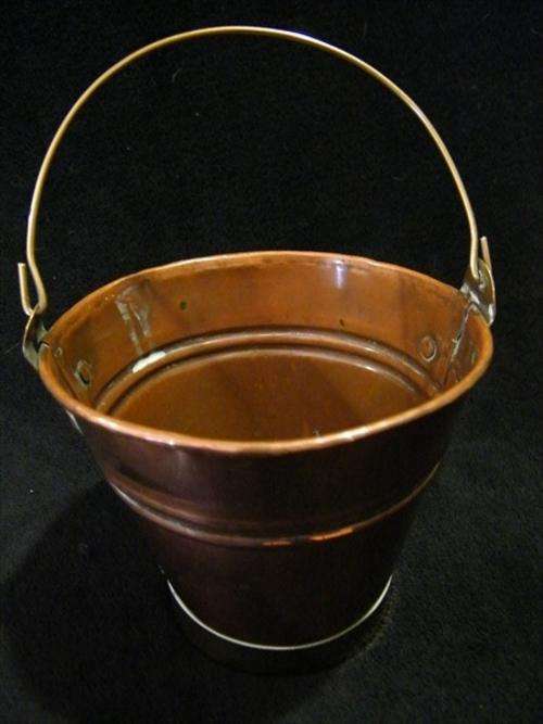 Copper and Brass bucket