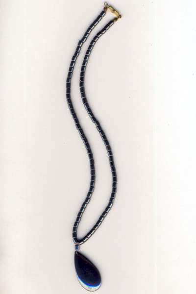 Hematite necklace as per scan