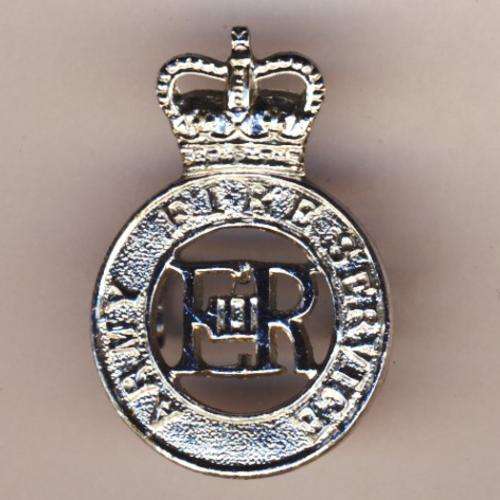 Army Fire Service badge with lugs
